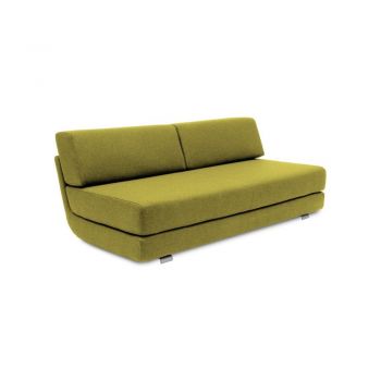 Canapea extensibilă Softline Lounge, galben