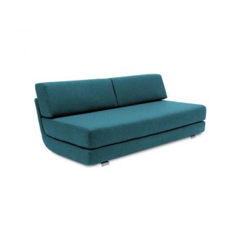 Canapea extensibilă Softline Lounge, turcoaz