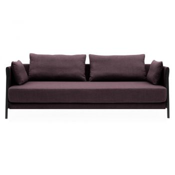 Canapea extensibilă Softline Madison, violet închis