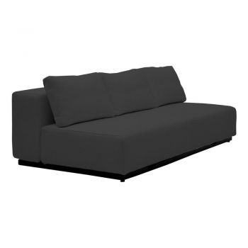 Canapea extensibilă Softline Nevada, 200 cm, negru