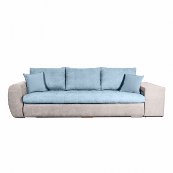 Canapea modulara, extensibila, lada de depozitare Venezia, Baby Blue