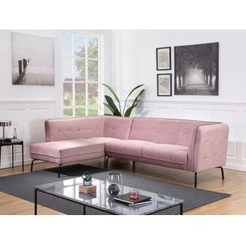 Coltar Atlantic Home Affaire, 270 x 80 x 80 cm, catifea, roz