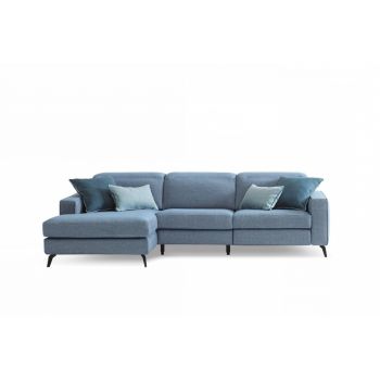 Coltar fix cu mecanism Relax, cu sezlong pe stanga, tapitat cu stofa, Christopher, l265xA158xH78 cm -CENTO 121 Coltar fix cu mecanism Relax, cu sezlong pe stanga, tapitat cu stofa, Christopher, l265xA158xH78 cm -CENTO 121