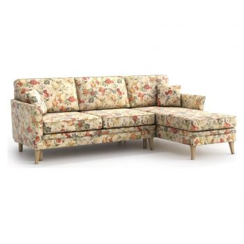 Coltar reversibil extensibil Optisofa, Juliett Femme, 236x159x85 cm - Optisofa, Multicolor