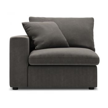 Modul pentru canapea colț de stânga Windsor & Co Sofas Galaxy, maro închis Modul pentru canapea colț de stânga Windsor & Co Sofas Galaxy, maro închis