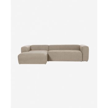 Coltar Blok, stofa, bej, 69 x 300 x 174 cm Coltar Blok, stofa, bej, 69 x 300 x 174 cm