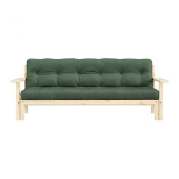 Canapea extensibilă Karup Design Unwind Olive Green