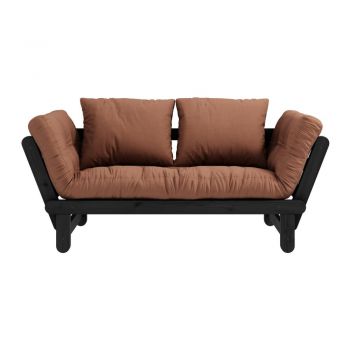 Canapea variabilă Karup Design Beat Black/Clay Brown