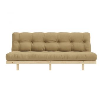 Canapea variabilă Karup Design Lean Raw Wheat Beige la reducere