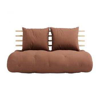 Canapea variabilă Karup Design Shin Sano Natural Clear/Clay Brown Canapea variabilă Karup Design Shin Sano Natural Clear/Clay Brown