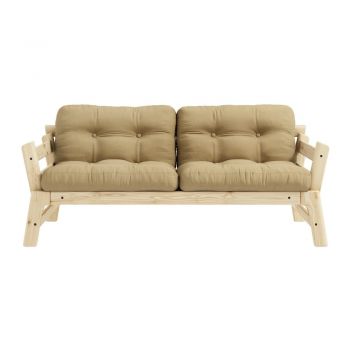Canapea variabilă Karup Design Step Natural Clear/Wheat Beige