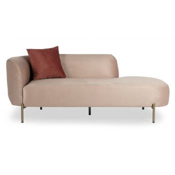 Canapea Daybed Macaroon, Ndesign, 180x82x70 cm, lemn, roz ieftina