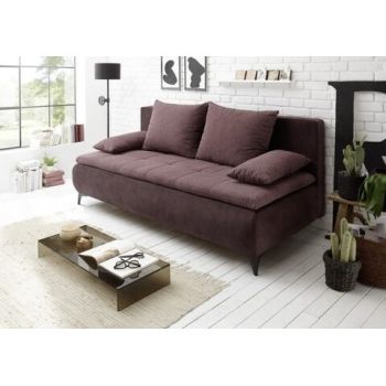 Canapea extensibila, Zoe Lux 3D, Salvador Brego 93, 202 x 94 x 104 cm, plum