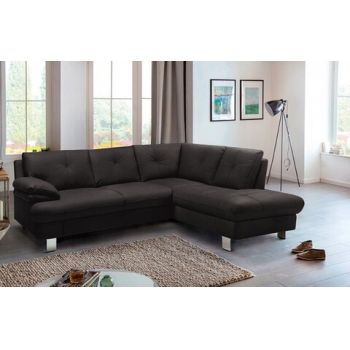 Coltar dreapta extensibil, Ranger, 185x247x82 cm, piele naturala cu piele ecologica, lada de depozitare, Maro Coltar dreapta extensibil, Ranger, 185x247x82 cm, piele naturala cu piele ecologica, lada de depozitare, Maro
