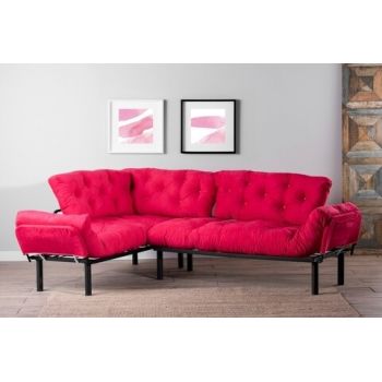 Coltar Nitta Corner, Futon, metal, fucsia