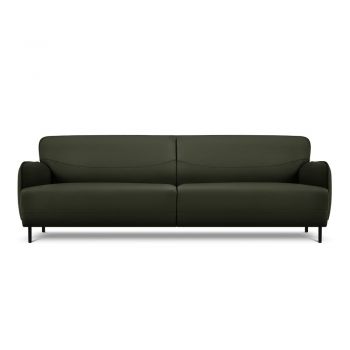 Canapea din piele Windsor & Co Sofas Neso, 235 x 90 cm, verde