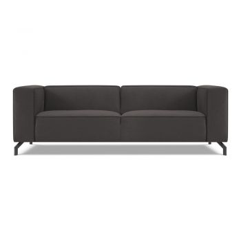 Canapea Windsor & Co Sofas Ophelia, 230 x 95 cm, negru