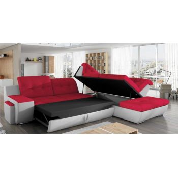 Coltar living extensibil Galaxy A pe dreapta – L292 x l230 x h90 cm