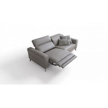 Canapea extensibila cu functie de relaxare 2 locuri Gareth stil Modern L212cm
