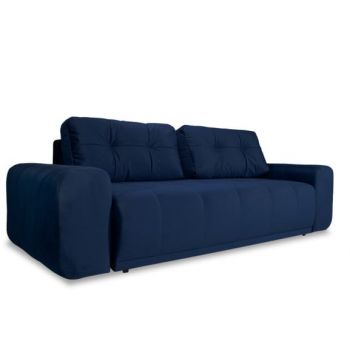 Canapea Extensibila Cu Lada Depozitare Dreamer, Albastru Inchis, 260 X 110 X 100 Cm