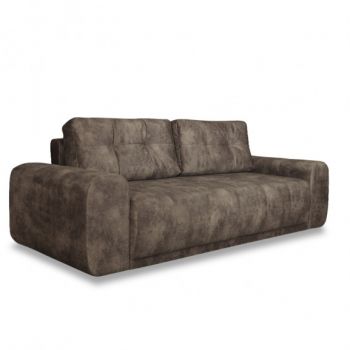 Canapea Extensibila Cu Lada Depozitare Dreamer Maro, 260 X 110 X 100 Cm