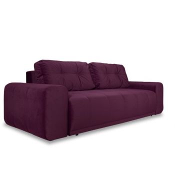 Canapea Extensibila Cu Lada Depozitare Dreamer, Visiniu, 260 X 110 X 100 Cm