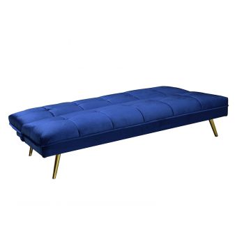 Canapea extensibila Moritz Velvet Bleumarin – l88 x L181 x h80 cm