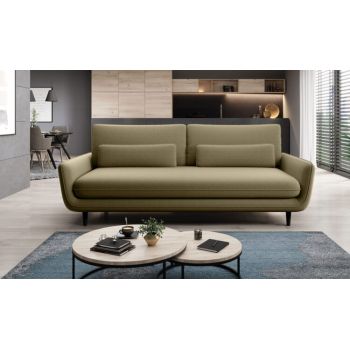 Canapea Solano Extensibila, 3 Locuri, cu Lada de Depozitare, l230xA107xH73 cm, tapitat cu Alex 09, Legs Black Canapea Solano Extensibila, 3 Locuri, cu Lada de Depozitare, l230xA107xH73 cm, tapitat cu Alex 09, Legs Black