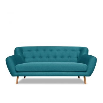 Canapea Cosmopolitan design London, 192 cm, turcoaz