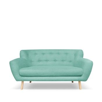 Canapea cu 2 locuri Cosmopolitan design London, verde mat Canapea cu 2 locuri Cosmopolitan design London, verde mat