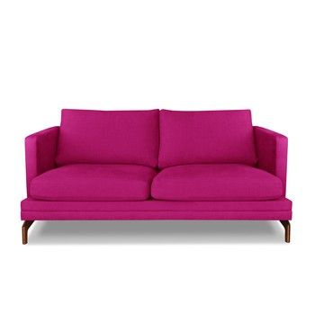 Canapea cu 2 locuri Windsor & Co. Sofas Jupiter, roz fixa