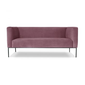 Canapea cu 2 locuri Windsor & Co. Sofas Neptune, roz
