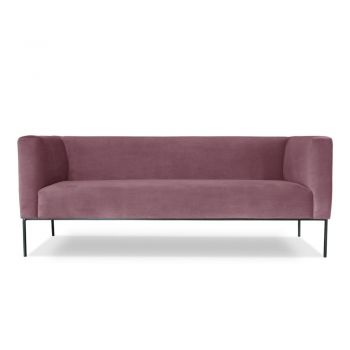Canapea cu 3 locuri Windsor & Co. Sofas Neptune, roz