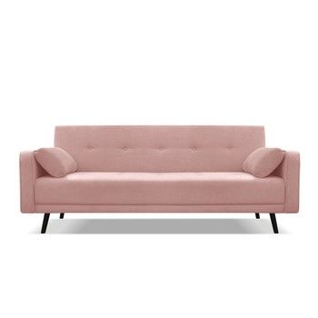 Canapea extensibilă Cosmopolitan design Bristol, roz