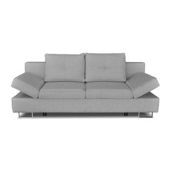 Canapea extensibilă cu 2 locuri Windsor & Co. Sofas Iota, gri deschis