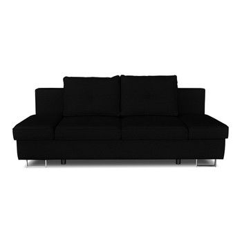 Canapea extensibilă cu 2 locuri Windsor & Co. Sofas Iota, negru
