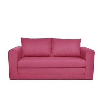 Canapea extensibilă pentru 3 persoane Cosmopolitan design Honolulu, roz