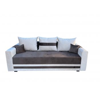 CANAPEA EXTENSIBILA IULIA, 230x100x70 CM, MARO, CREM