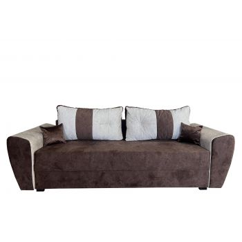 CANAPEA EXTENSIBILA VERONICA 243x100x75 CM, MARO, CREM