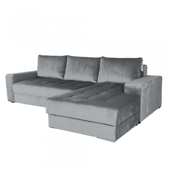 Coltar extensibil, cu 2 lazi de depozitare, Thom, Gri