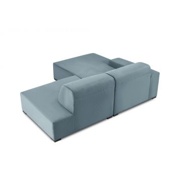 Coltar Hobart tapitat catifea – L265 x l206 x h81 cm