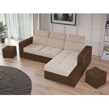 Coltar Extensibil Paloma Crem / Maro