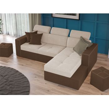 Coltar Extensibil Paloma Crem / Maro