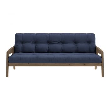 Canapea albastră extensibilă 204 cm Grab - Karup Design