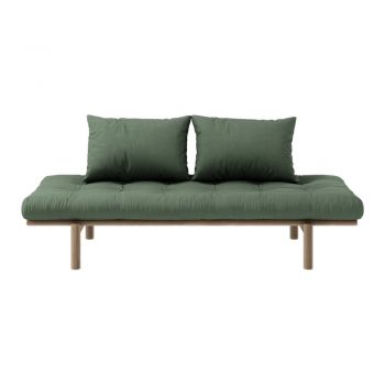 Canapea verde extensibilă 200 cm Pace - Karup Design ieftina