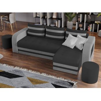 Coltar Extensibil Juno Gri / Gri Deschis