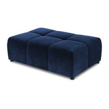 Modul pentru canapea albastru cu tapițerie din catifea Rome Velvet - Cosmopolitan Design