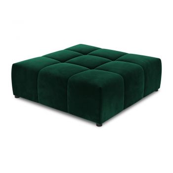 Modul pentru canapea verde cu tapițerie din catifea Rome Velvet - Cosmopolitan Design