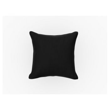 Pernă pentru canapea modulară neagră cu tapițerie din catifea Rome Velvet - Cosmopolitan Design