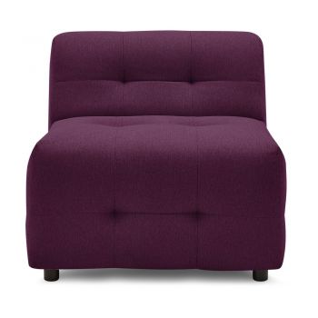 Modul pentru canapea violet Kleber - Bobochic Paris